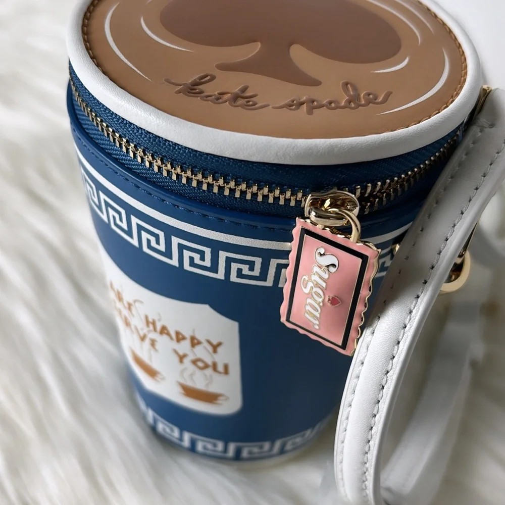 NWT💃Kate Spade Collectable Coffee Break 3D Crossbody - Picture 6 of 10